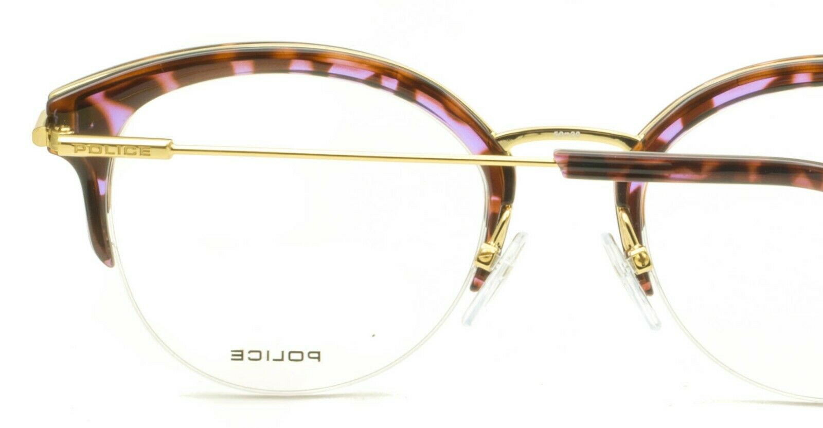 POLICE VPL 418 09JC GOLDENEYE 4 50mm Eyewear FRAMES RX Optical Eyeglasses - New