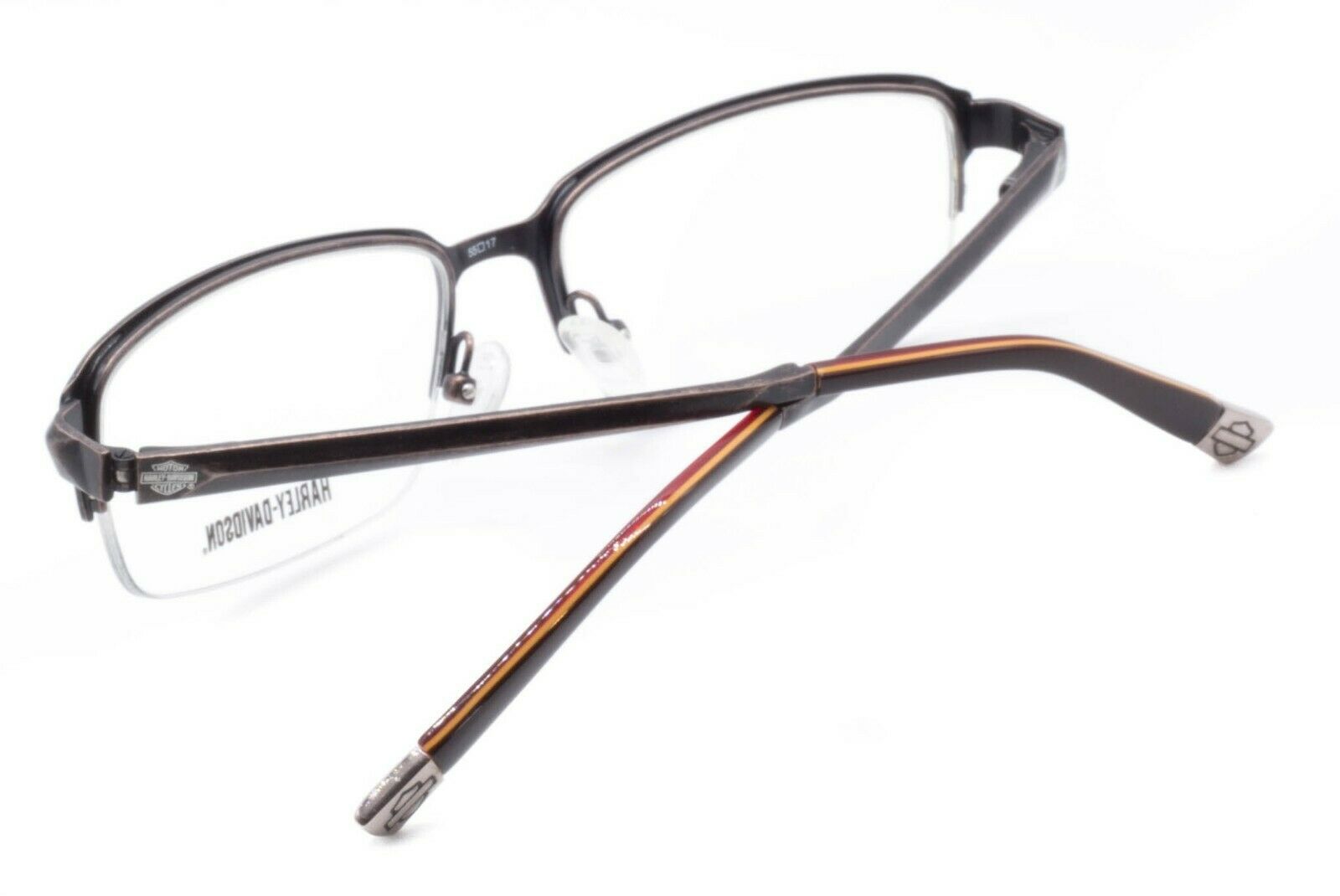 HARLEY-DAVIDSON HD707 ABRN 55mm Eyewear FRAMES RX Optical Eyeglasses Glasses New