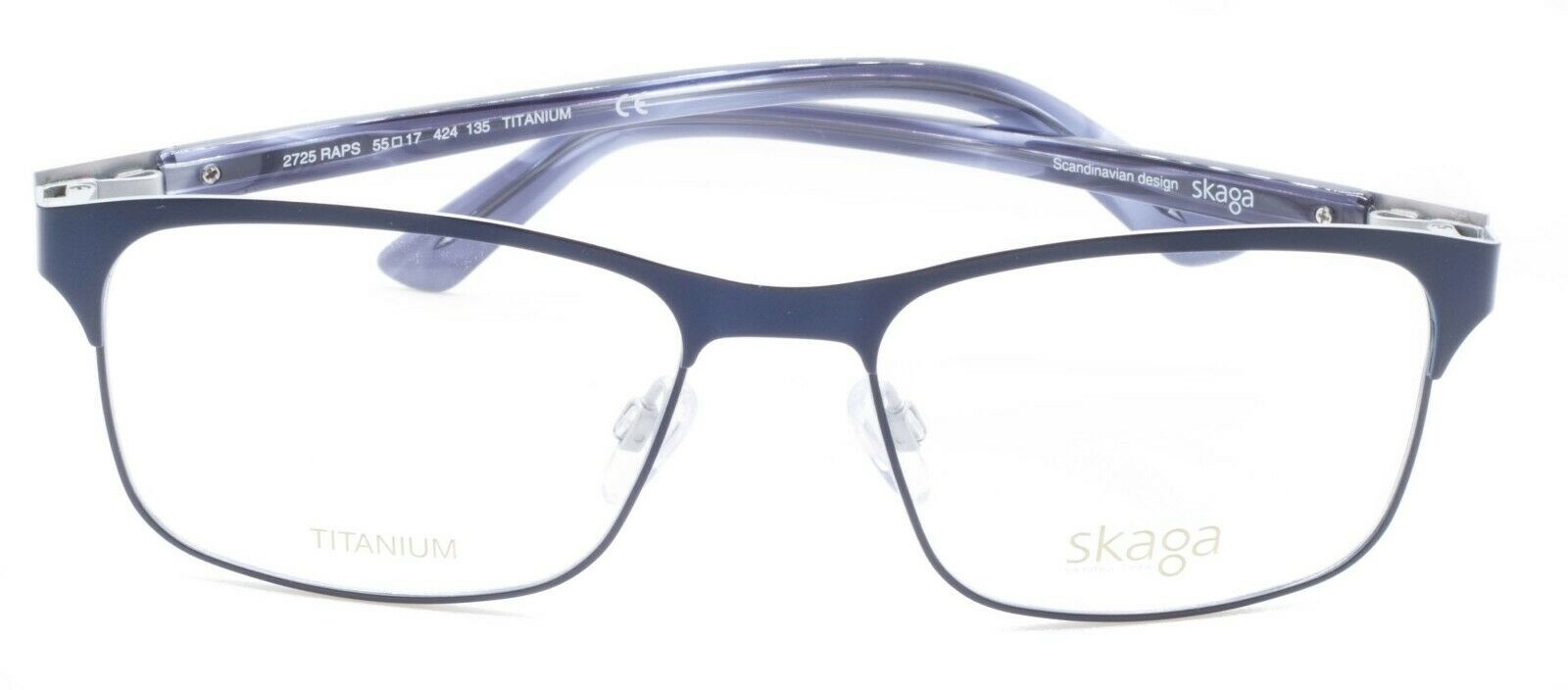 SKAGA SWEDEN 2725 424 RAPS Titanium Glasses RX Optical Eyeglasses Eyewear - New