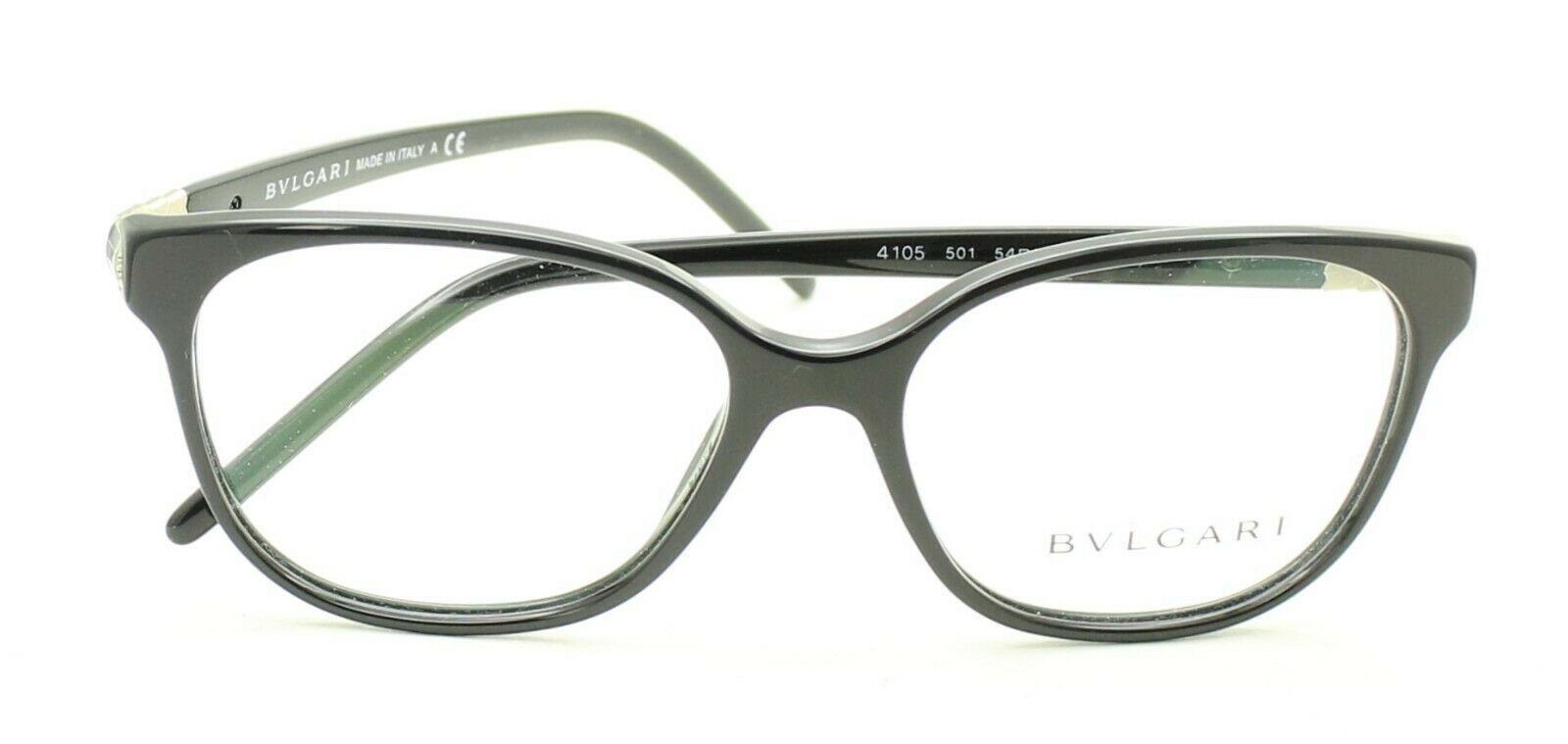 BVLGARI 4105 501 54mm Eyewear Glasses RX Optical Glasses Eyeglasses FRAMES - New