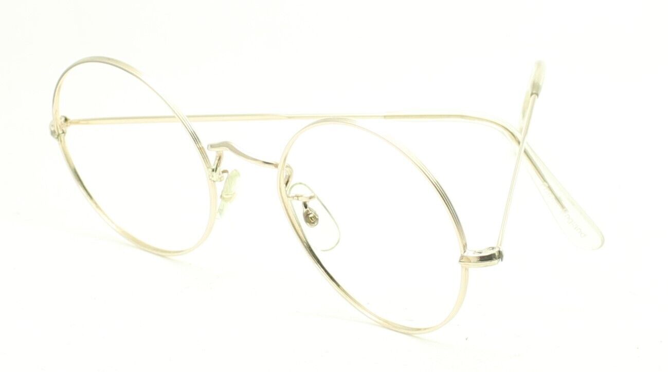 B.O.I.C. (SAVILE ROW) Gold 47x22mm True Round Eyewear FRAMES RX Optical -Glasses