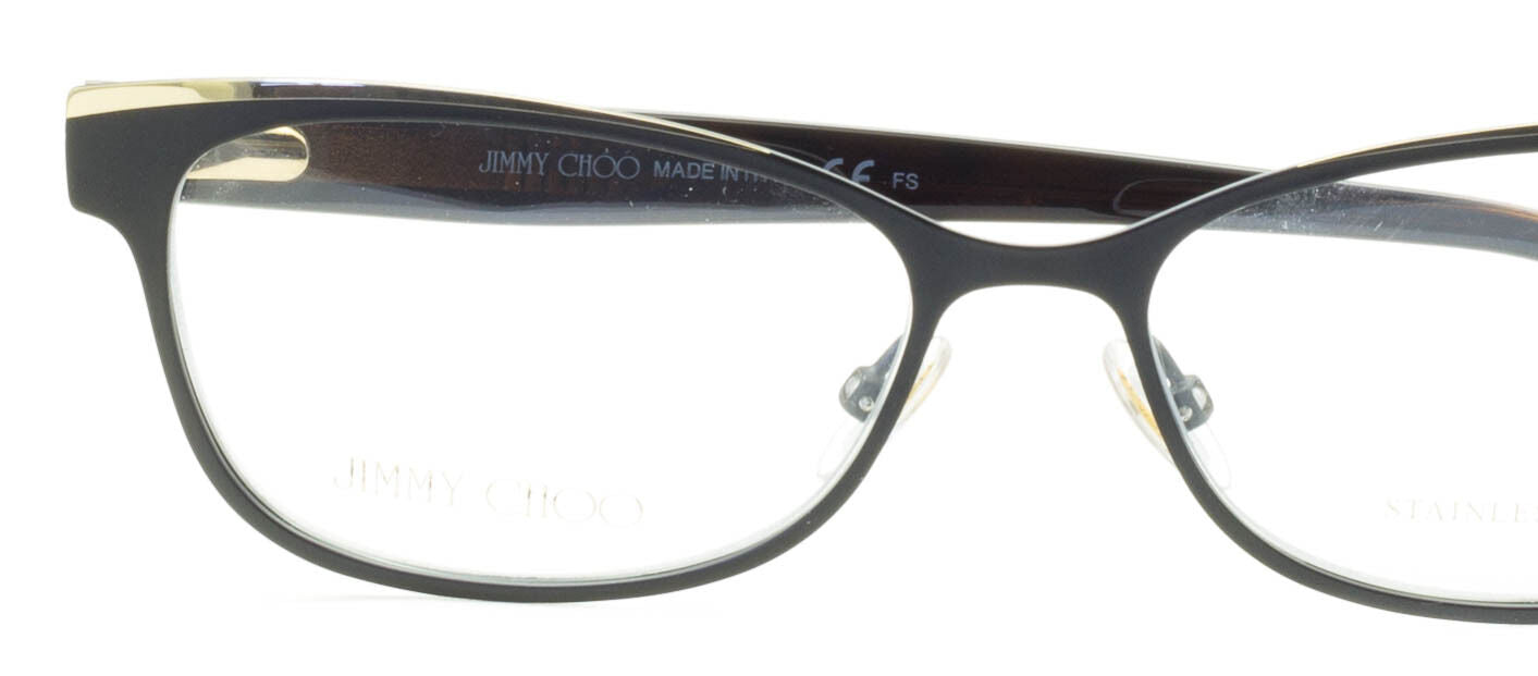 Jimmy Choo JC147 PWN 52mm Eyewear Glasses RX Optical Glasses FRAMES New - Italy