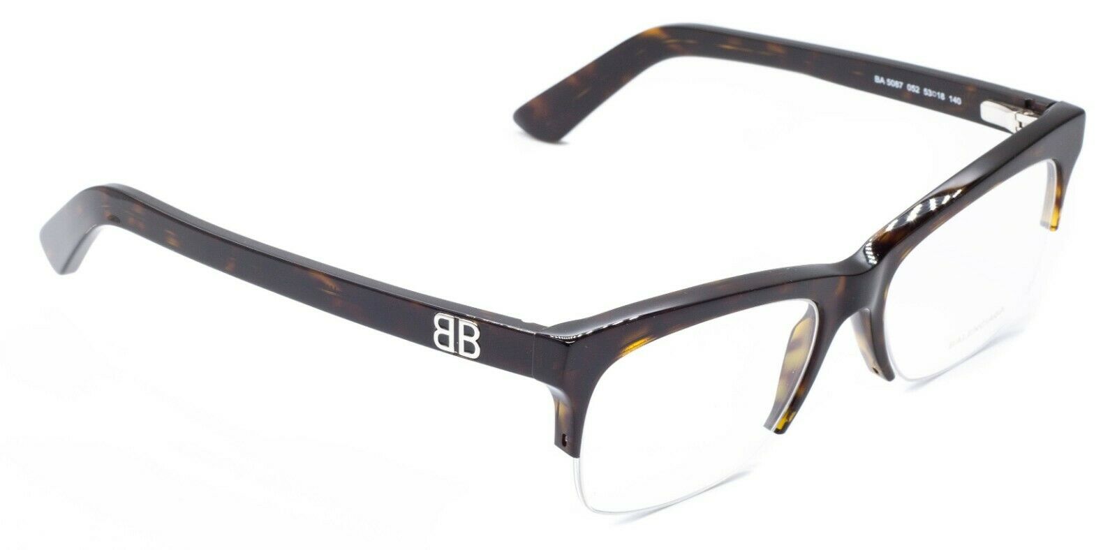 BALENCIAGA BA 5087 052 53mm Eyewear FRAMES RX Optical Eyeglasses Glasses - Italy