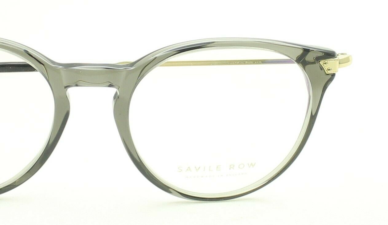 SAVILE ROW ENGLAND Bobbie 18K RG 52x19mm Eyewear RX Optical Eyeglasses Glasses