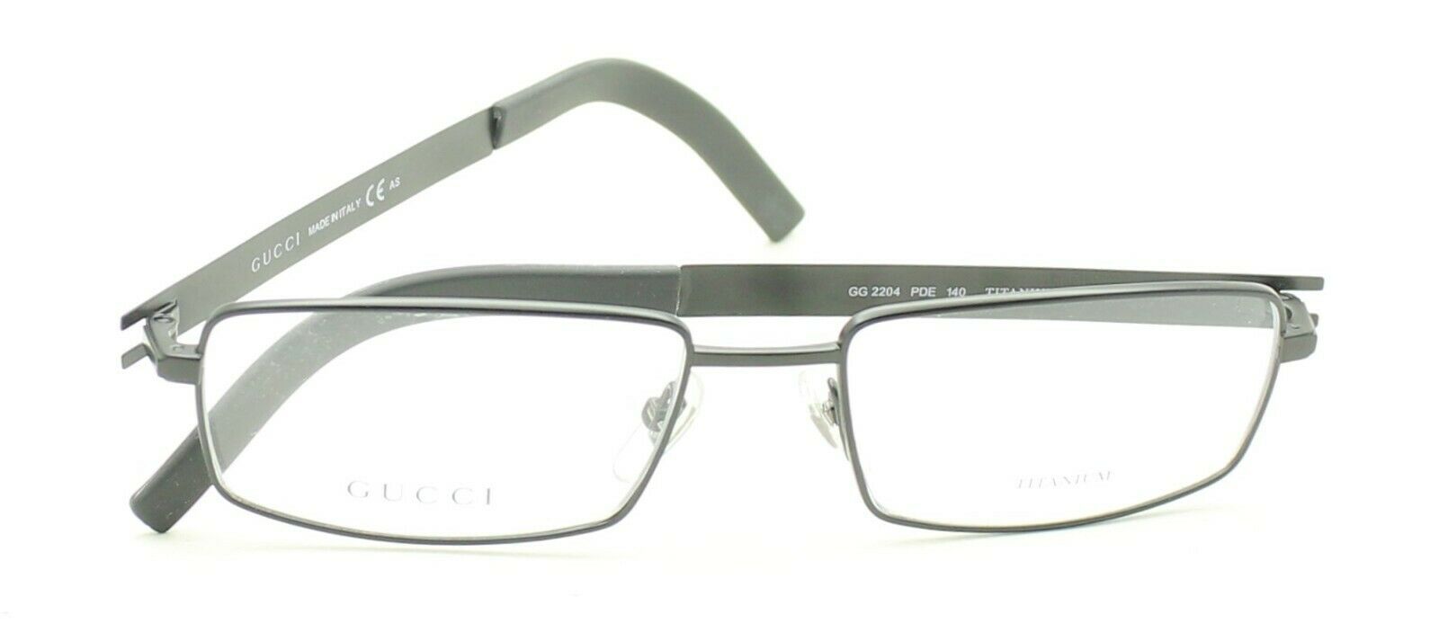 GUCCI GG 2204 PDE 53mm Eyewear FRAMES Glasses RX Optical Eyeglasses New - Italy