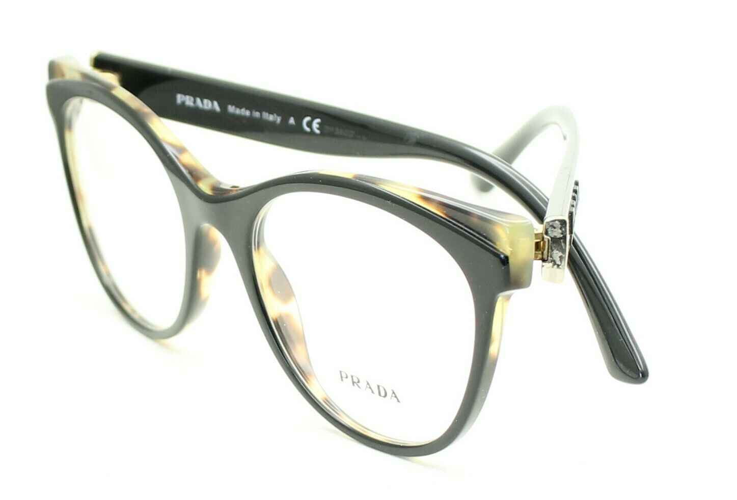 PRADA VPR 05W 389-1O1 53mm Eyewear FRAMES RX Optical Eyeglasses Glasses - Italy