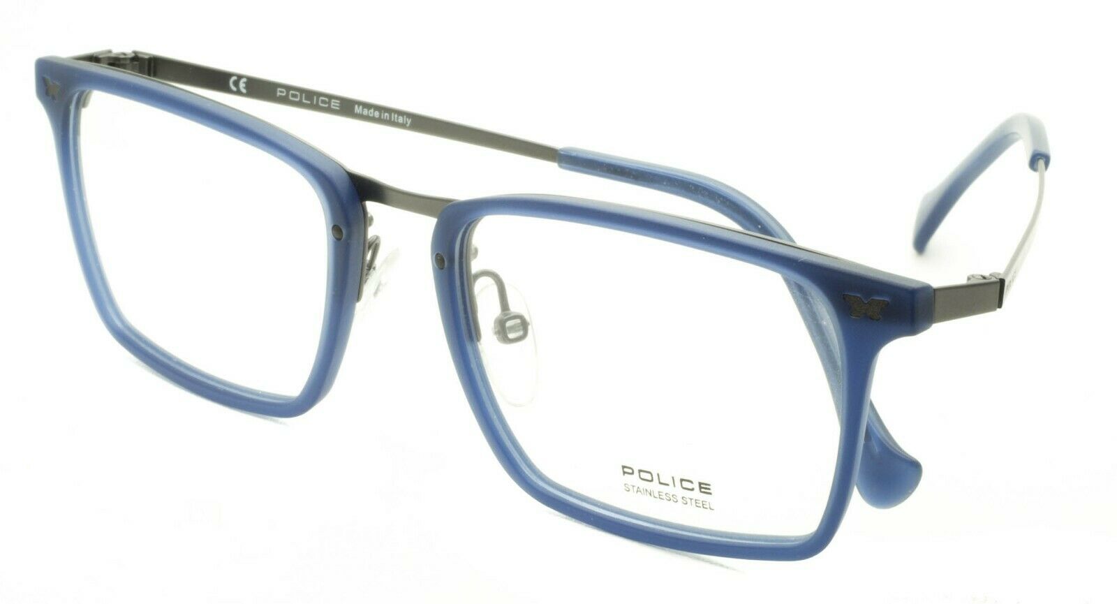 POLICE METTLE 3 VPL 248 COL. 627B 53mm Eyewear FRAMES Glasses RX Optical - New