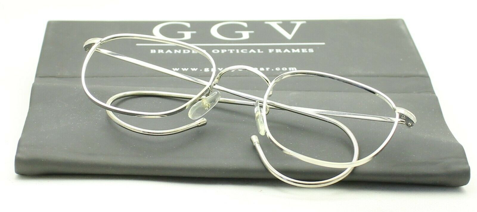 B.O.I.C.LONDON LINE (SAVILE ROW) Fairway Quadra 46x20mm Rhodium RX Optical - NOS