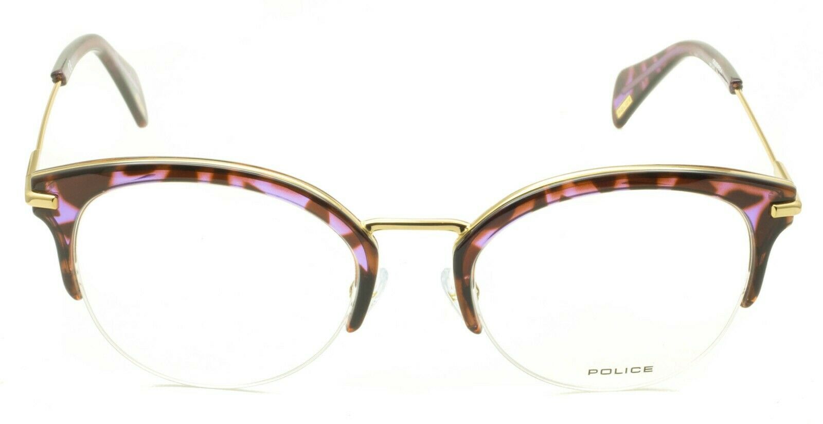 POLICE VPL 418 09JC GOLDENEYE 4 50mm Eyewear FRAMES RX Optical Eyeglasses - New