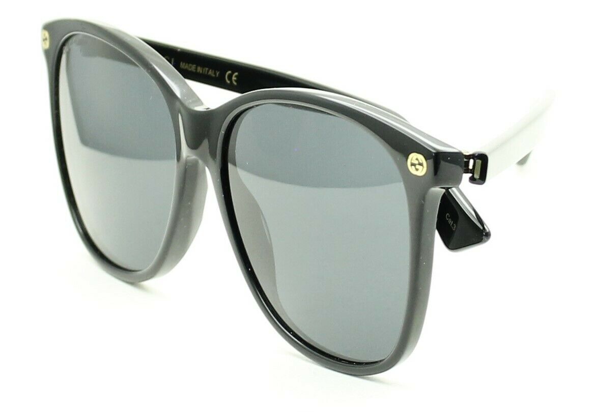 GUCCI GG0024S 001 58mm Sunglasses Shades Designer Frames BNIB New in Case Italy