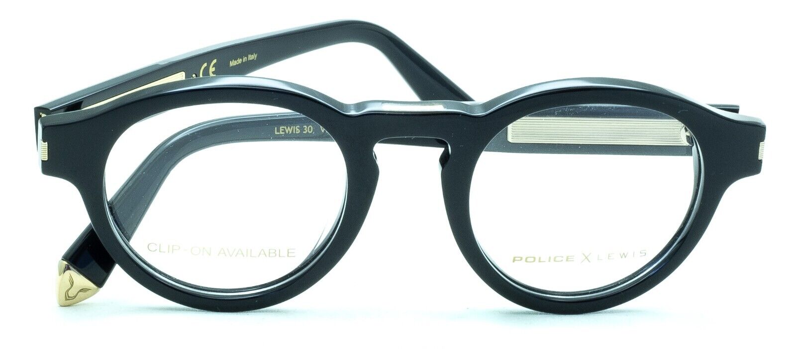 POLICE LEWIS 30 VPL D56 COL. 0700 47mm Eyewear FRAMES RX Optical Eyeglasses New