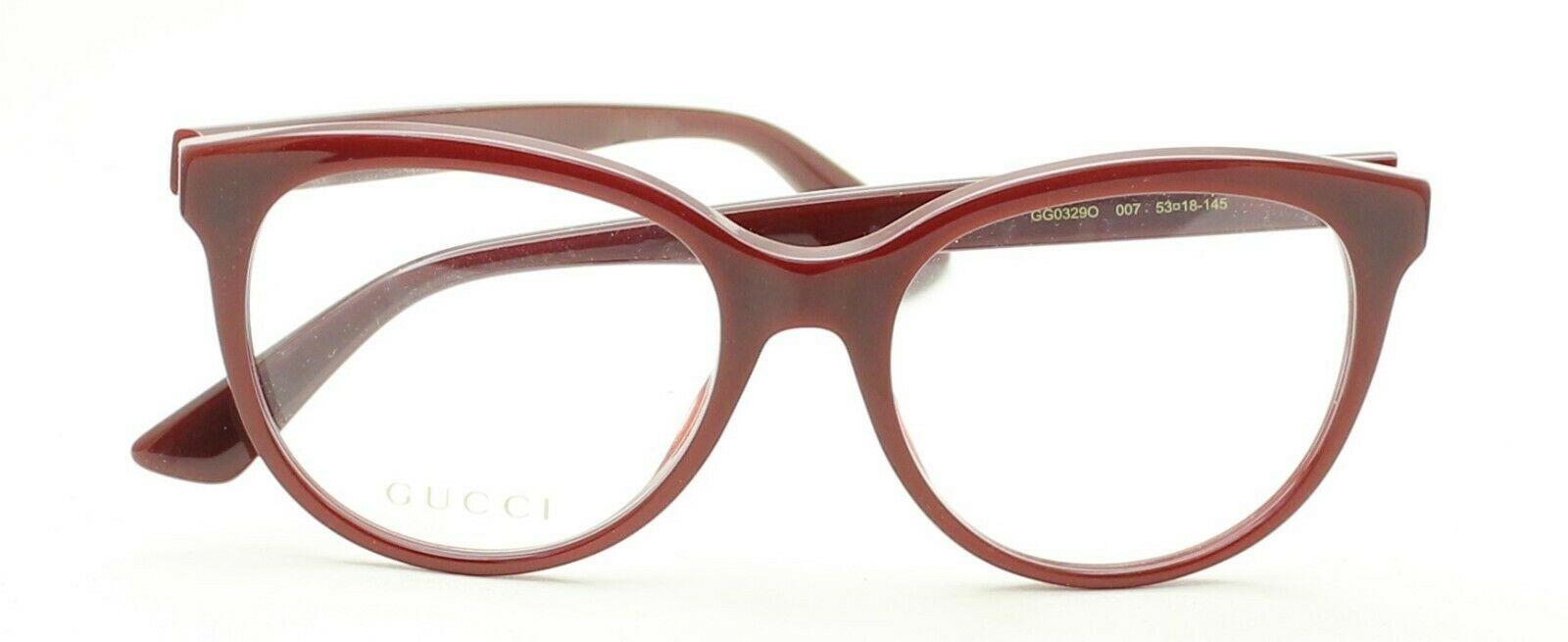 GUCCI GG 0329O 007 Eyewear FRAMES NEW Glasses RX Optical Eyeglasses Italy - BNIB