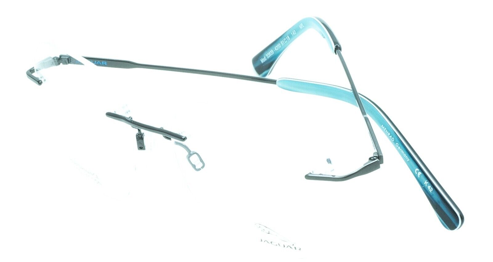 JAGUAR 33839 4200 51mm Eyewear RX Optical FRAMES Eyeglasses Glasses -New Germany