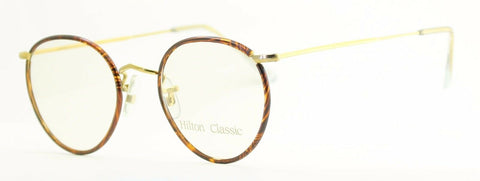 Hilton Classic 2 (SAVILE ROW) Round Blonde 1087 49x20mm FRAMES RX Optical - NOS