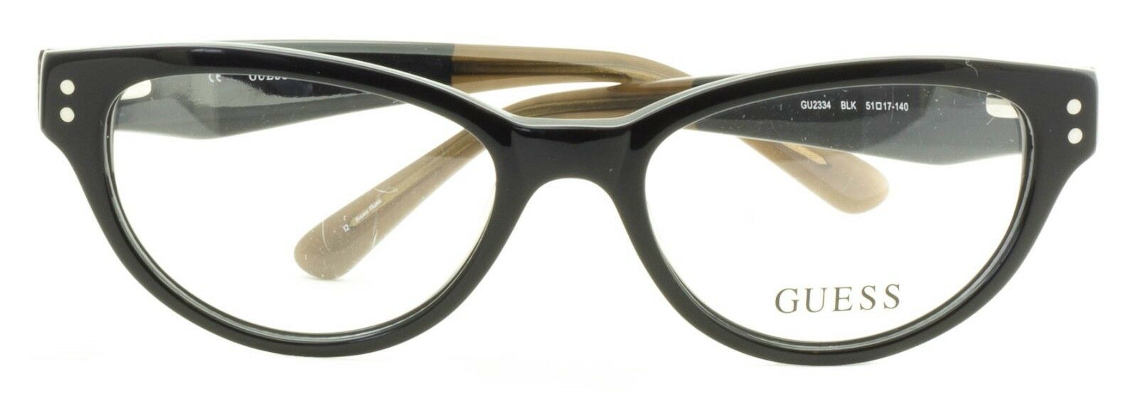 GUESS GU2334 BLK Eyewear FRAMES NEW Eyeglasses RX Optical BNIB New - TRUSTED