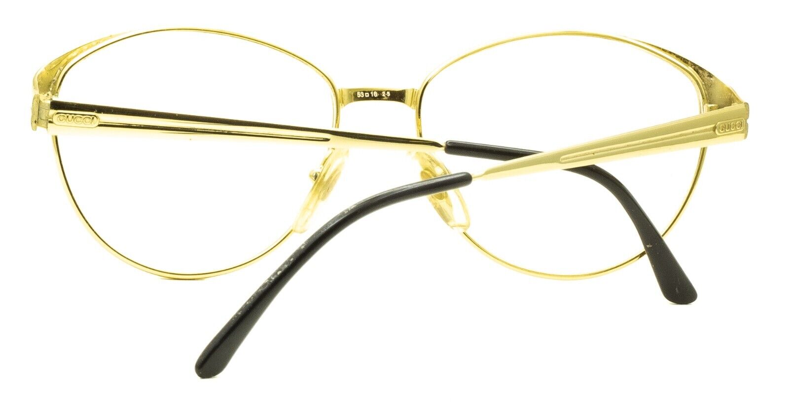 GUCCI GG 2260 36G 53mm Vintage Eyewear FRAMES RX Optical Eyeglasses New - Italy