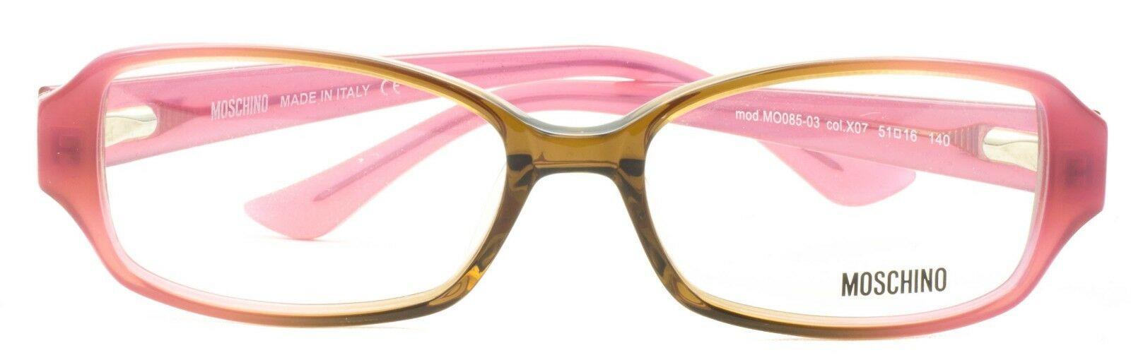 MOSCHINO MO085-03 col.X07 51mm Eyewear FRAMES RX Optical Glasses Eyeglasses New