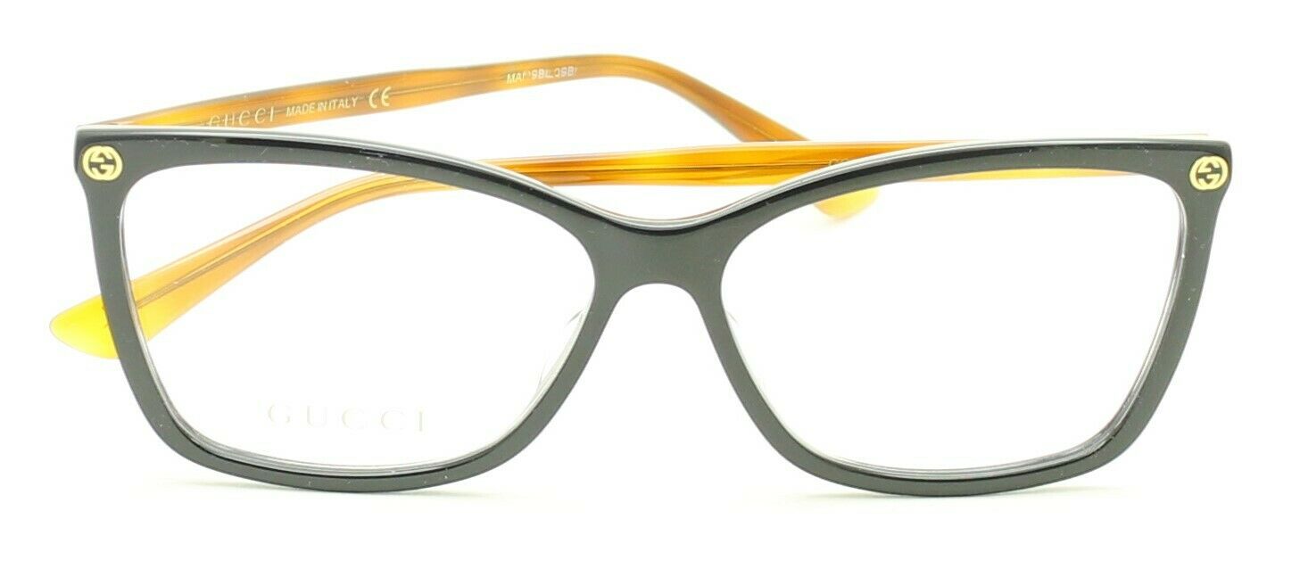 GUCCI GG 0025O 003 Eyewear FRAMES Glasses RX Optical Eyeglasses ITALY - New BNIB