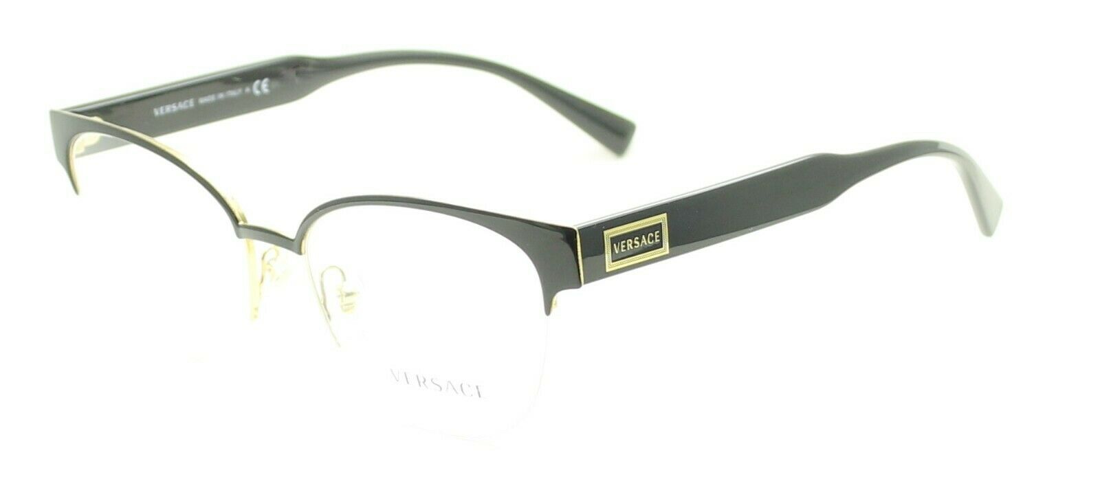 VERSACE MOD 1265 1433 53mm Eyewear FRAMES RX Optical Eyeglasses New - Italy