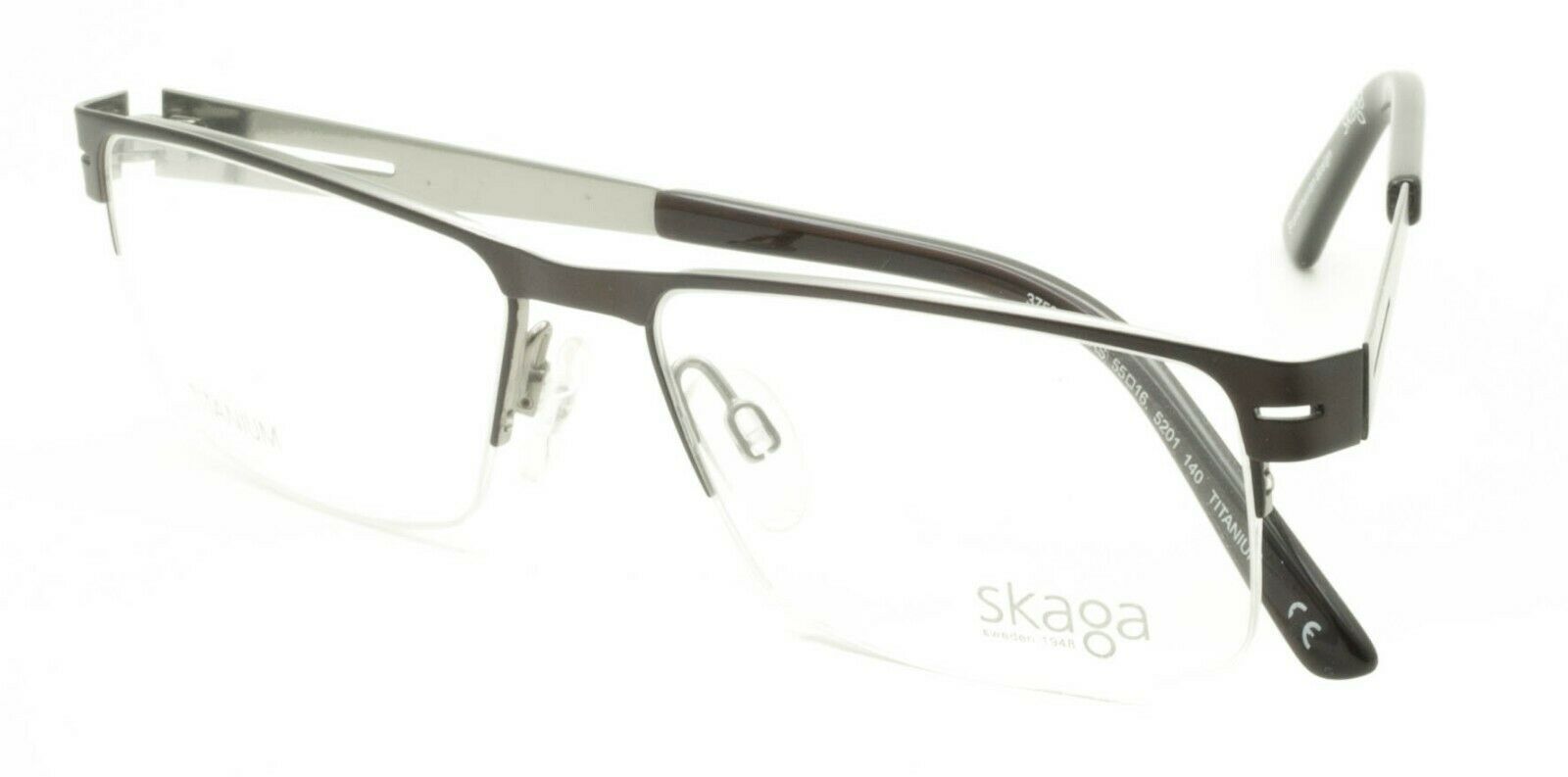 SKAGA SWEDEN 3750 TOMAS 5201 55mm Glasses RX Optical Eyeglasses Eyewear - New