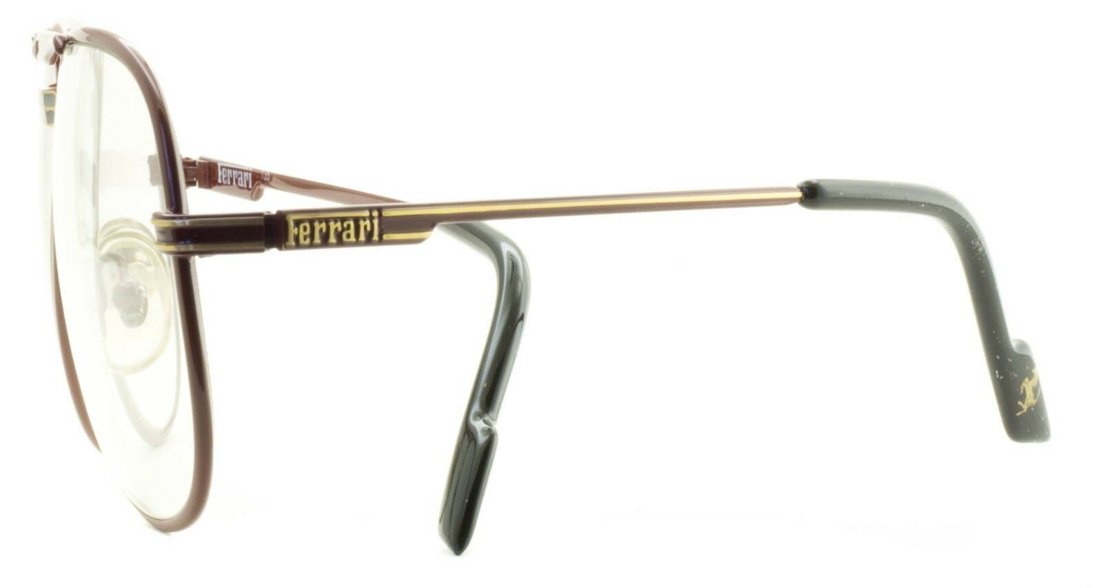 FERRARI F 13 580 Vintage RX Optical Eyewear FRAMES NEW Eyeglasses Glasses ITALY