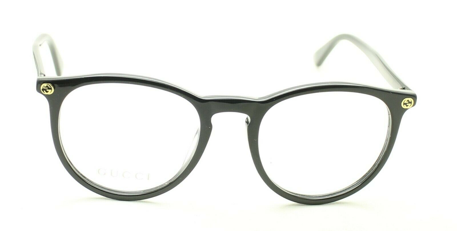 GUCCI GG 0027O 001 50mm Eyewear FRAMES Glasses RX Optical Eyeglasses New - Italy