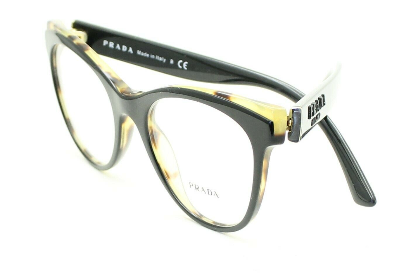 PRADA VPR 05W 389-1O1 51mm Eyewear FRAMES RX Optical Eyeglasses Glasses - Italy