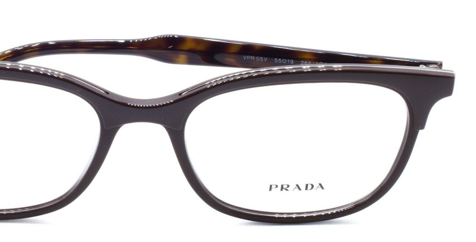 PRADA VPR 05V 265-1O1 55mm Eyewear FRAMES RX Optical Eyeglasses Glasses - Italy