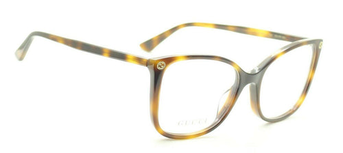 GUCCI GG 0026O 002 53mm Eyewear FRAMES Glasses RX Optical Eyeglasses New - Italy