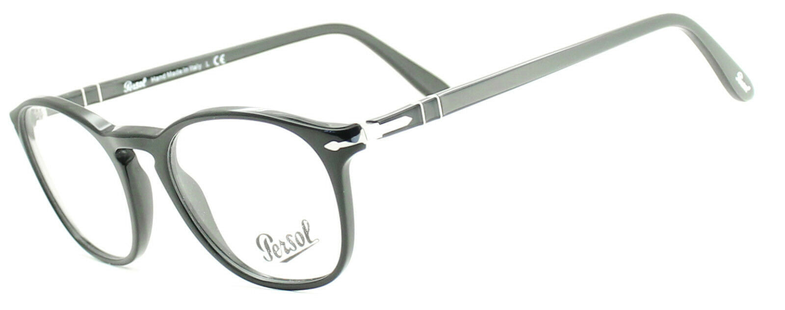 PERSOL 3007-V 95 50mm Black Eyewear FRAMES Glasses RX Optical Eyeglasses - Italy