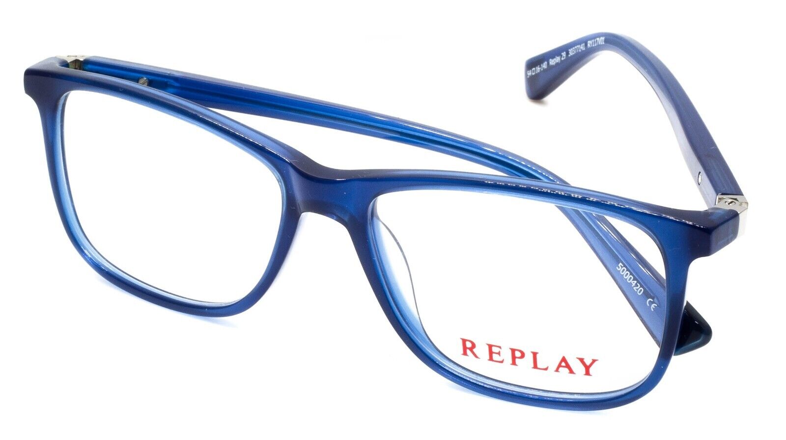 REPLAY 29 30377141 RY117V01 54mm FRAMES Glasses RX Optical Eyewear Eyeglasses