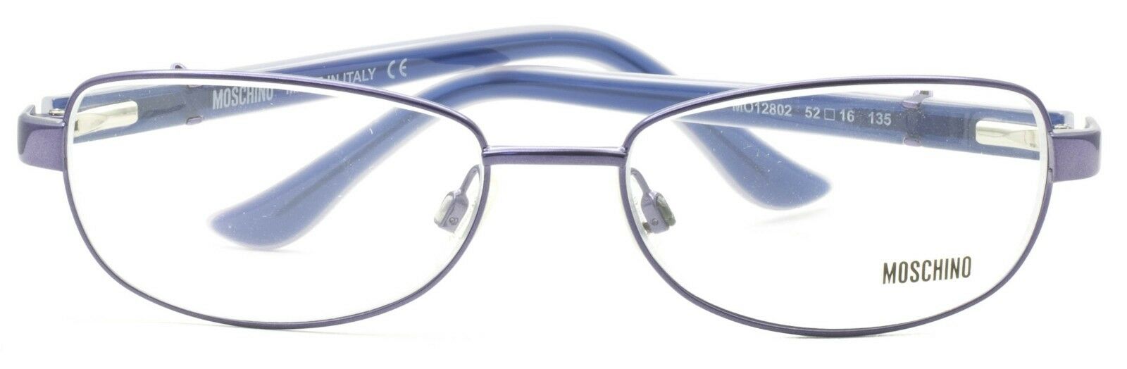 MOSCHINO MO12802 52mm Eyewear FRAMES RX Optical Glasses Eyeglasses Italy - New