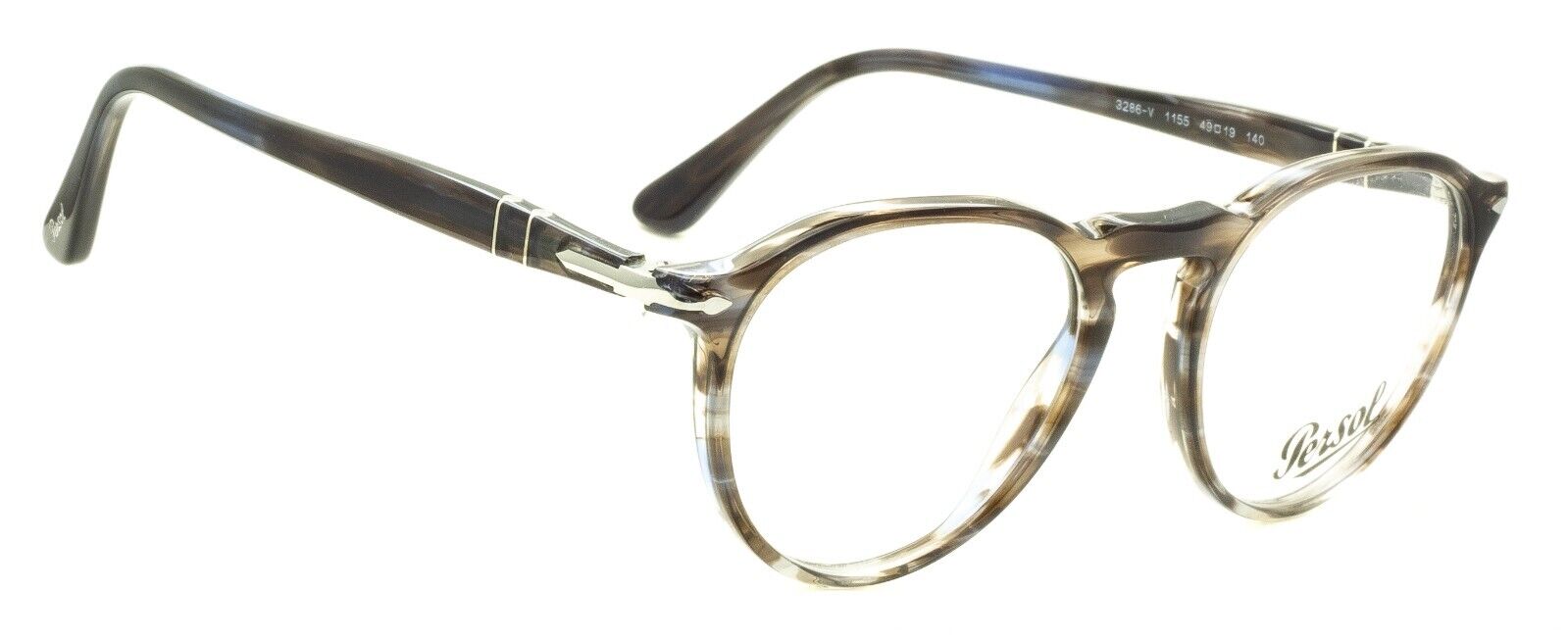 PERSOL 3286-V 1155 49mm Eyewear FRAMES Glasses RX Optical Eyeglasses New - Italy