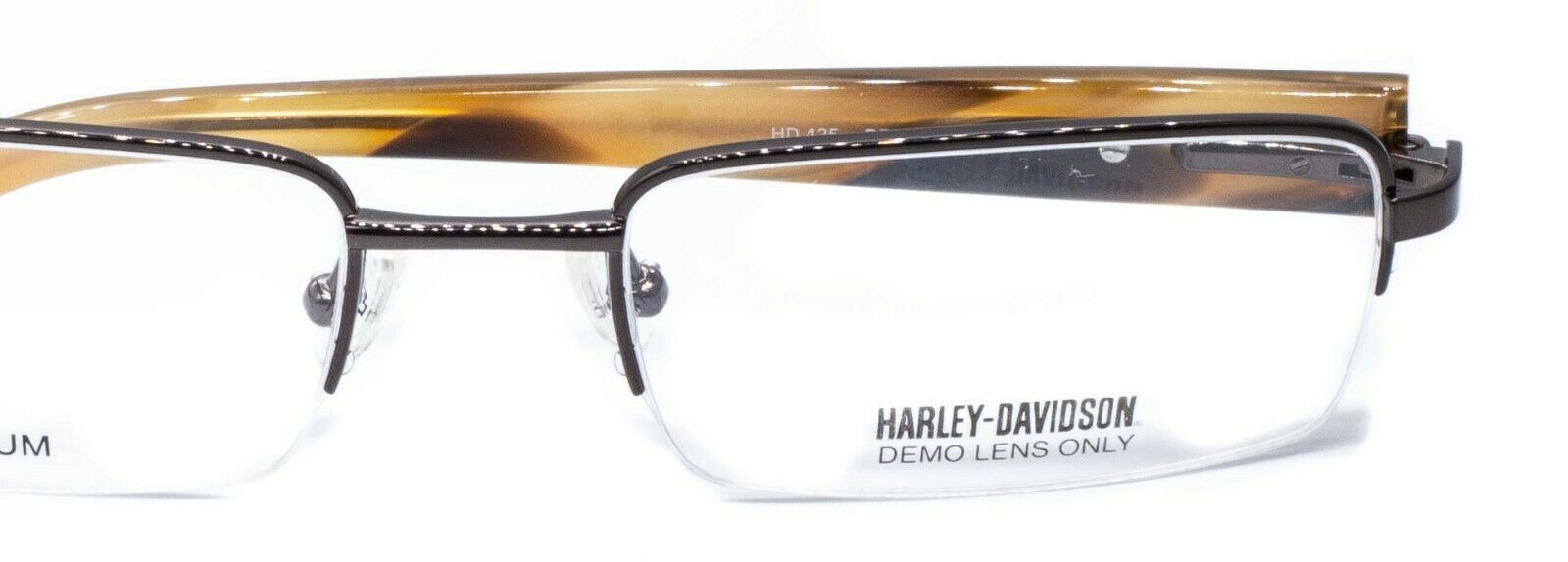 HARLEY-DAVIDSON HD 425 BRN 53mm Eyewear FRAMES RX Optical Eyeglasses Glasses New