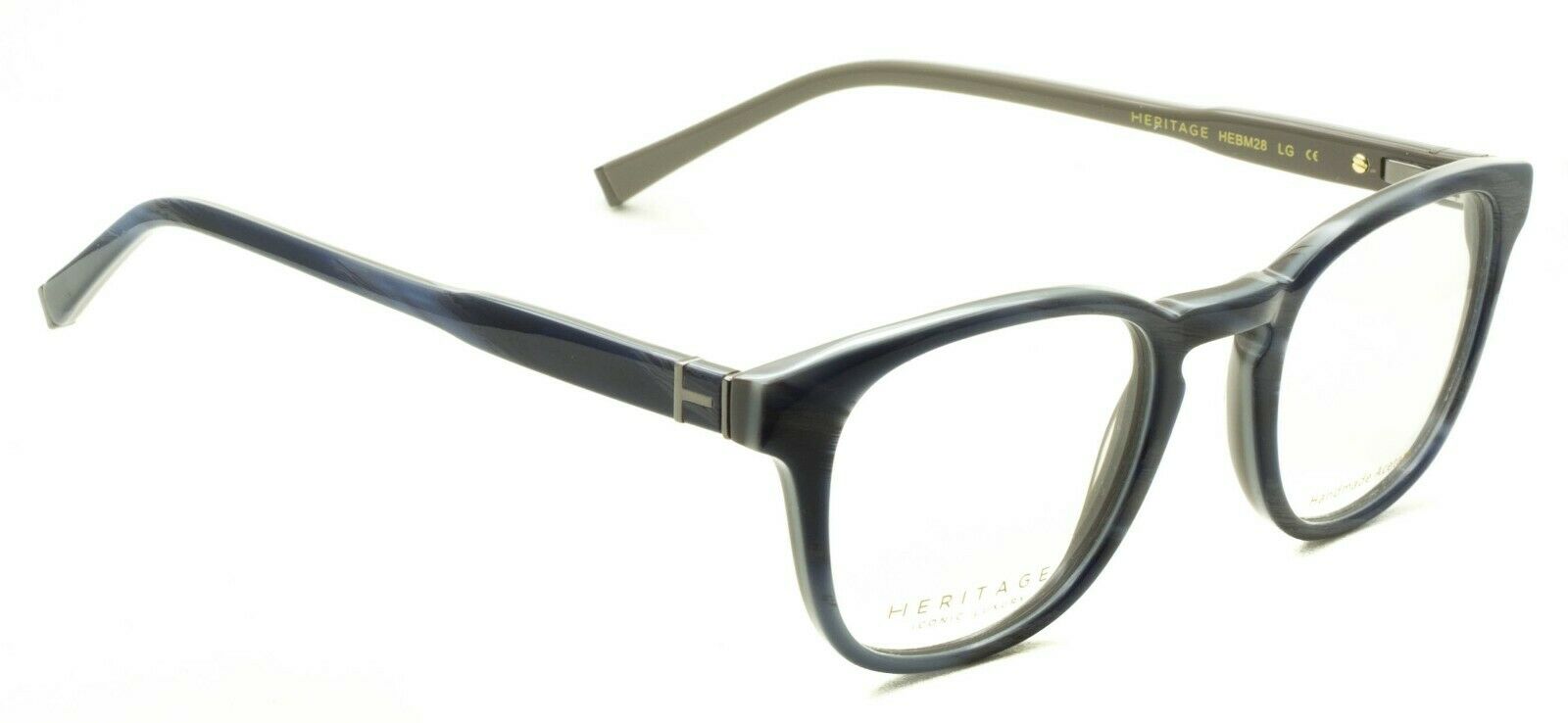 HERITAGE Iconic Luxury HEBM28 LG Eyewear FRAMES Eyeglasses RX Optical Glasses