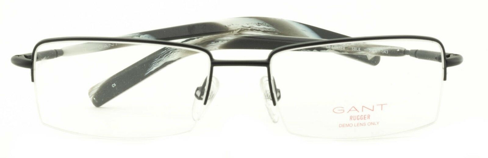 GANT RUGGER GR LONNER SBLK Black RX Optical Eyewear FRAMES Glasses - New BNIB