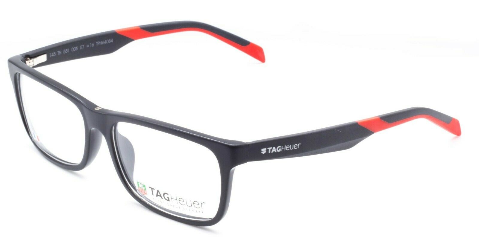 TAG HEUER B-URBAN TH 551 005 57mm Eyewear FRAMES RX Optical Glasses Eyeglasses