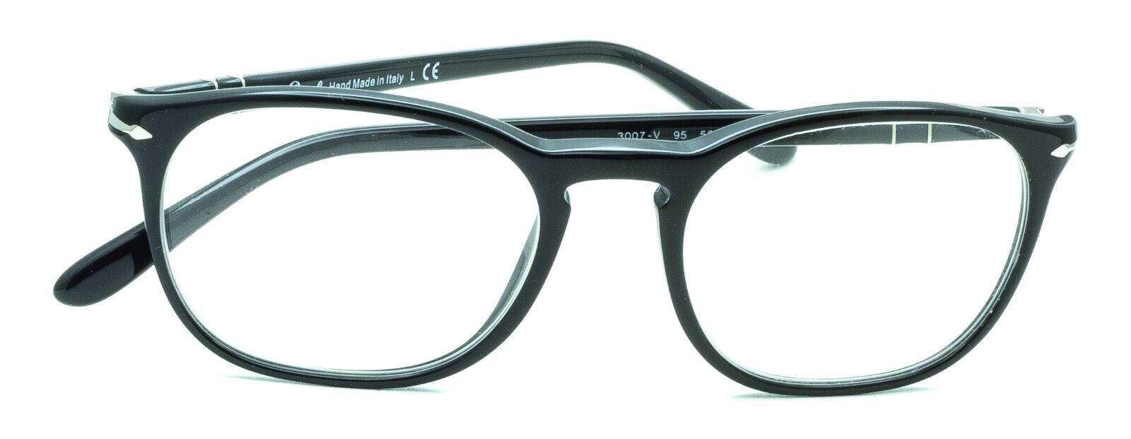 PERSOL 3007-V 95 52mm Black Eyewear FRAMES Glasses RX Optical Eyeglasses - Italy