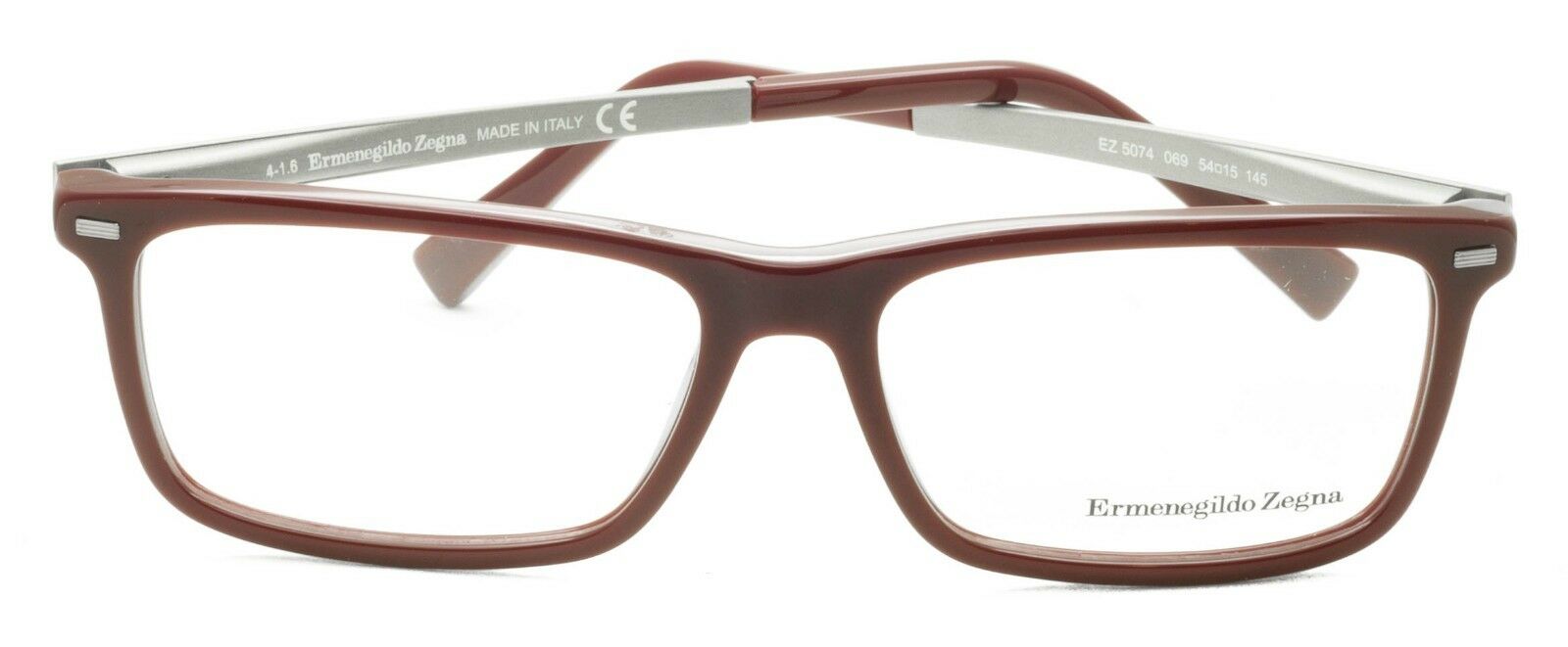 ERMENEGILDO ZEGNA EZ 5074 069 54mm FRAMES NEW Glasses Eyewear RX Optical - Italy