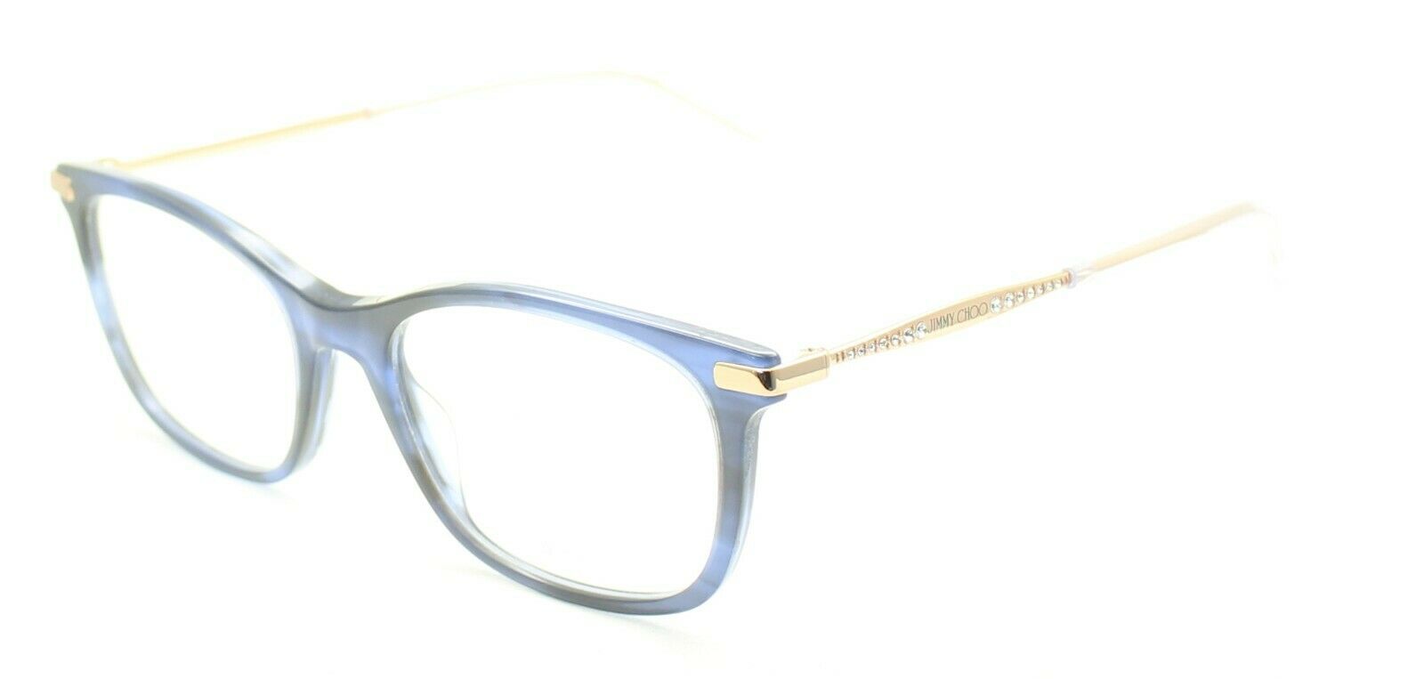 JIMMY CHOO JC298 JBW 52mm Eyewear Glasses RX Optical Glasses FRAMES New - Italy