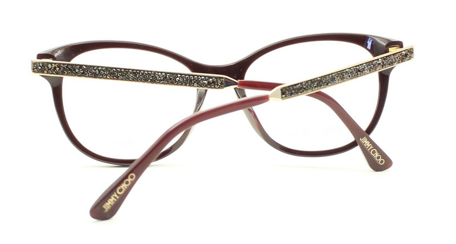 JIMMY CHOO JC 202 LHF 52mm Eyewear Glasses RX Optical Glasses FRAMES NEW - Italy