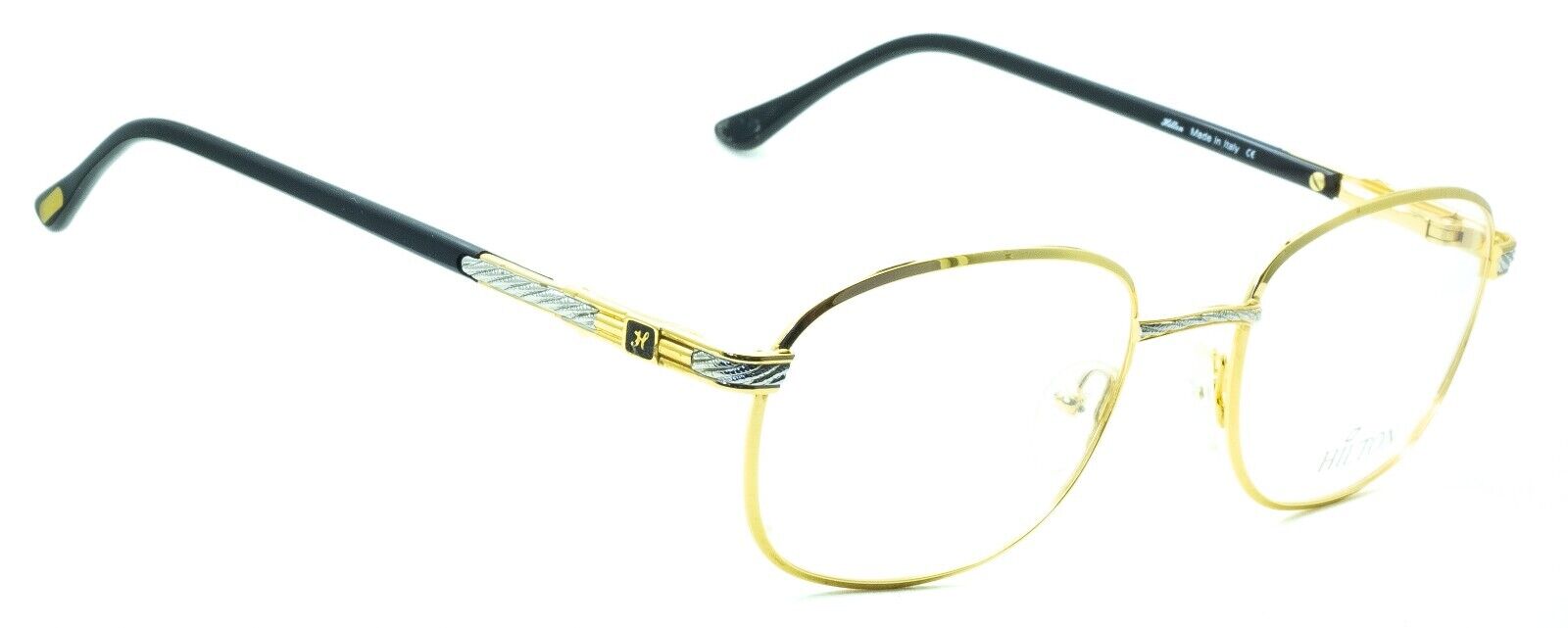 Hilton Eyewear Vintage Monaco 301 1 24KT 54x20mm FRAMES RX Optical - New Italy