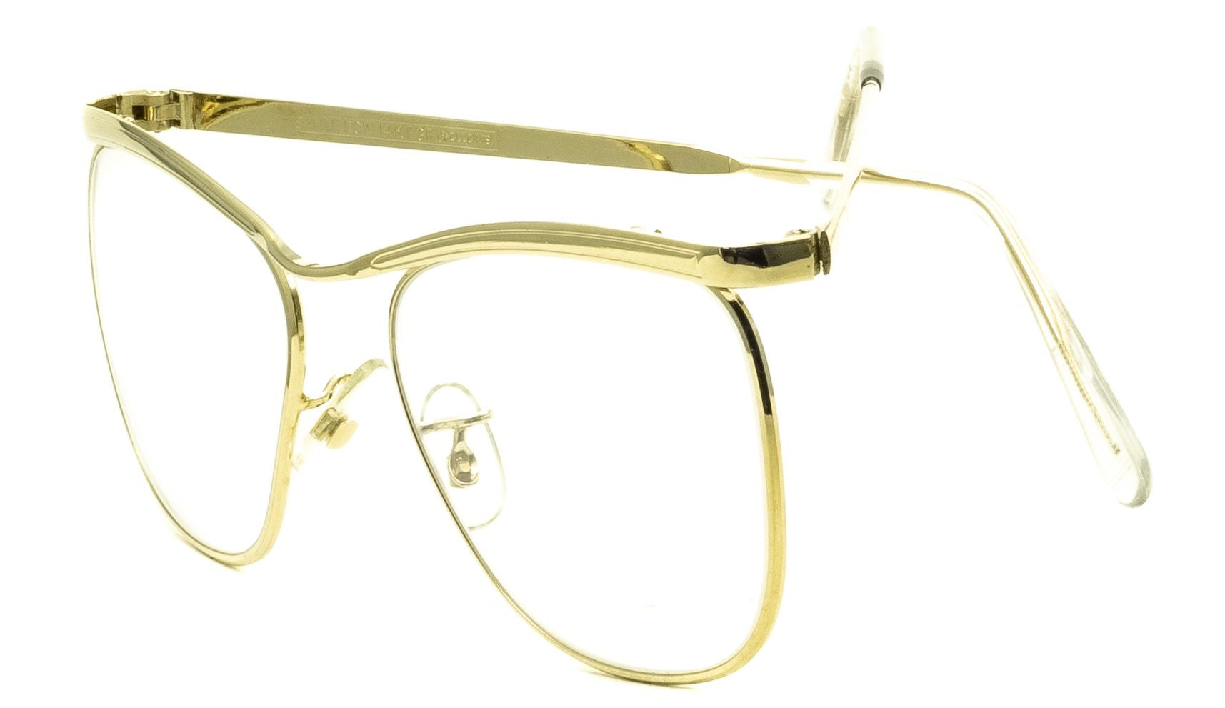 SAVILE ROW Dominor 14KT GF Gold 52x18mm FRAMES RX Optical Glasses Eyewear - NOS