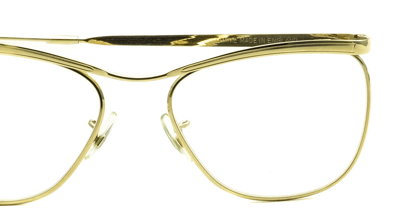 SAVILE ROW Dominor 14KT GF Gold 52x18mm FRAMES RX Optical Glasses Eyewear - NOS